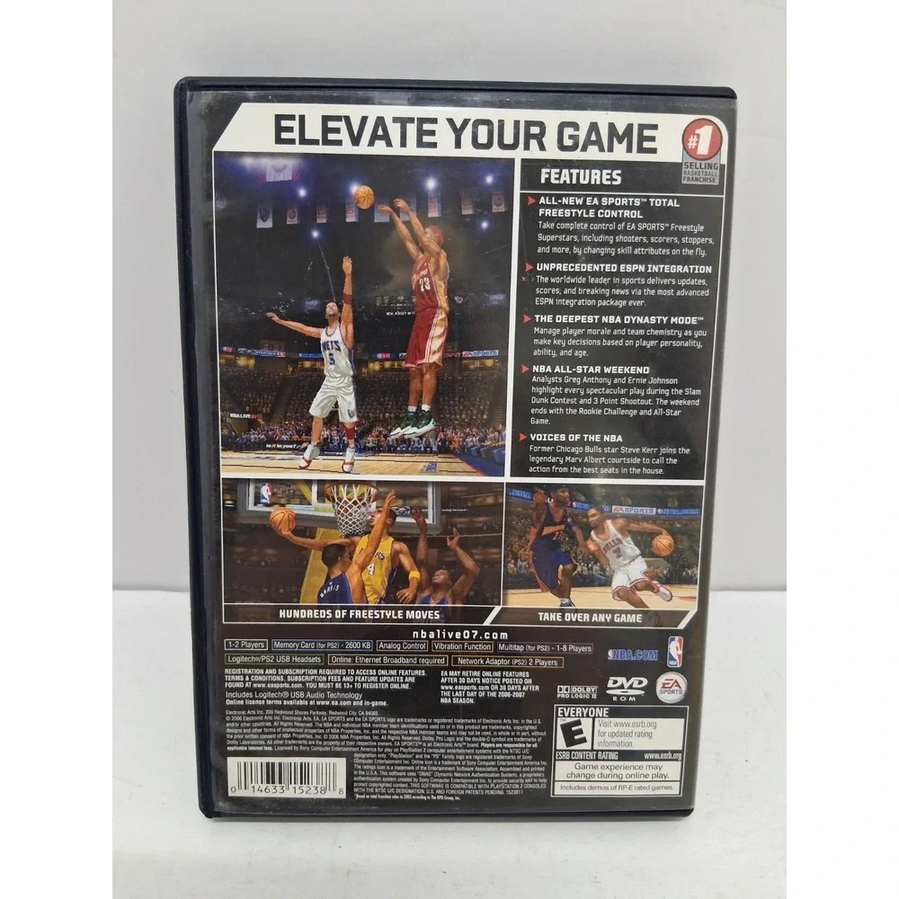 NBA Live 07 (Sony PlayStation 2, 2006)